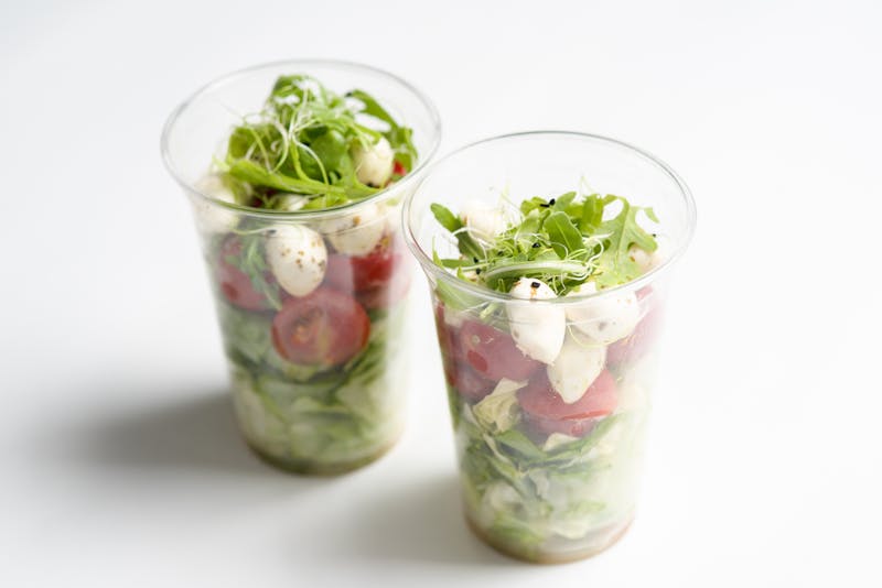 Insalata Caprese with mozzarella and tomatoes