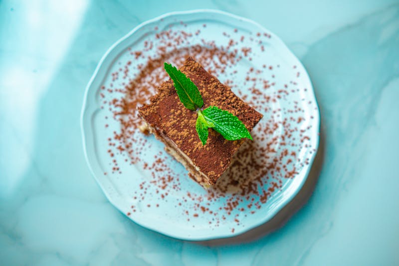 Tiramisu Classico Italian coffee dessert with mascarpone